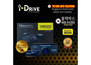 iDrive i12 Pro 2 Channel Full HD Car Video Dash Recorder