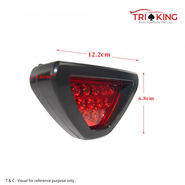 Universal LED Rear Bumper Center Tail Lamp Brake Light