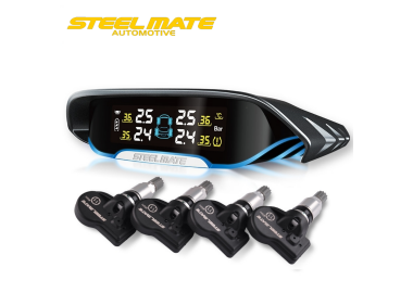 Steelmate X1 Dual-modes Inner Sensor Solar Power TPMS