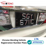 Vehicle Registration Number Plate