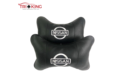 Breathe Car Headrest Neck Pillow - Nissan Logo